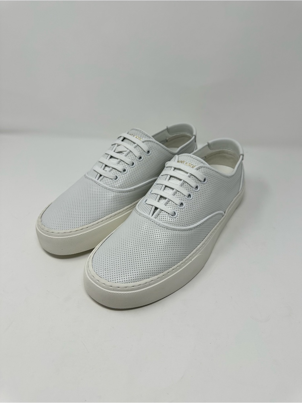 Brand New in Box White Saint Laurent Venice Sneaker Men’s Size 10